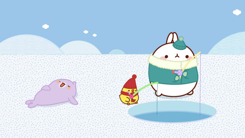 Molang - Tuleňátko