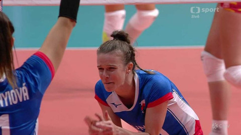 ME ve volejbalu žen 2021 - Španělsko - Česko