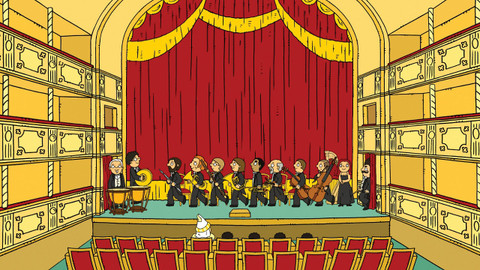 Bílá paní na hlídání - 3. Concerte éducatif