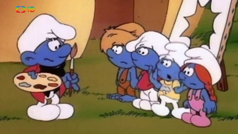 Šmoulové - Šmoulí domácí mazlíček