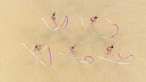 XXXI. letní olympijské hry 2016 Rio de Janeiro - Moderní gymnastika: Společné skladby (ženy)