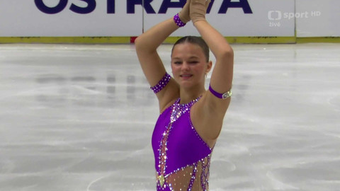 ISU Junior Grand Prix Ostrava 2024 - Volné jízdy žen