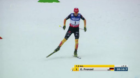 MS v klasickém lyžování 2013 Itálie - Severská kombinace - běh na 10km