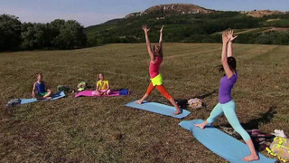 Jogínci v přírodě