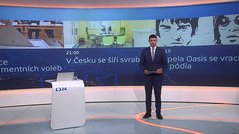 90’ ČT24 - Česko čekají za tři měsíce sněmovní volby