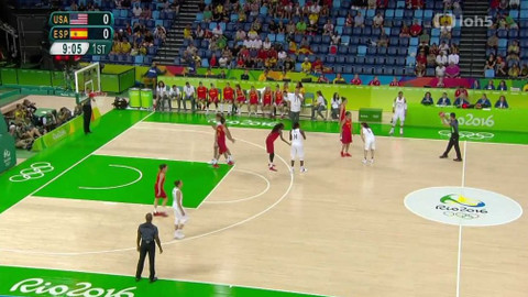 XXXI. letní olympijské hry 2016 Rio de Janeiro - Basketbal: USA - Španělsko (ženy)