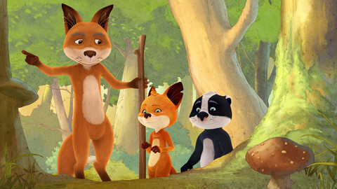 Pan Jezevec a paní Liška - 39/52 Jak se neztratit v lese