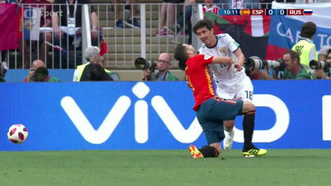 FIFA MS ve fotbalu 2018 Rusko - Španělsko - Rusko