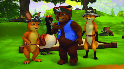 Franklin a přátelé - 11/26 Franklin najde poklad/Frenklin a závody pod zemí