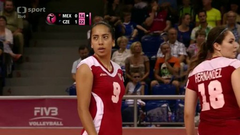 Volejbal - Mexiko - Česko