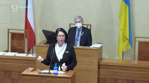 Záznam z jednání schůze Senátu PČR - 25. února 2022