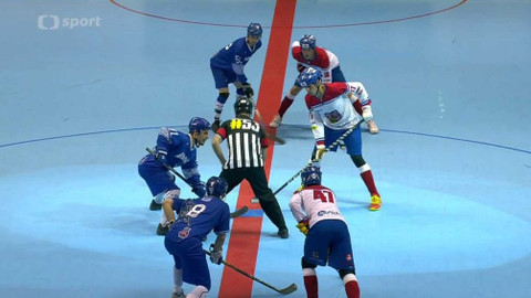 MS v hokejbalu 2017 - Česko - Řecko