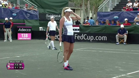 Fed Cup 2017 - USA - Česko