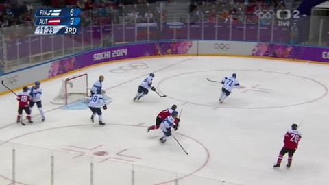 XXII. zimní olympijské hry 2014 Soči - Hokej: Finsko - Rakousko