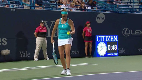 Connecticut Open 2016 - Agnieszka Radwaňská - Kirsten Flipkensová