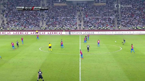 Liga mistrů UEFA - FK Karabach - FC Viktoria Plzeň