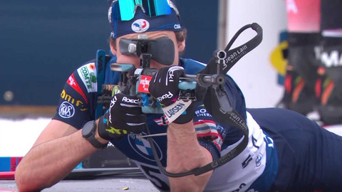 Světový pohár v biatlonu - SP Francie - nástřel