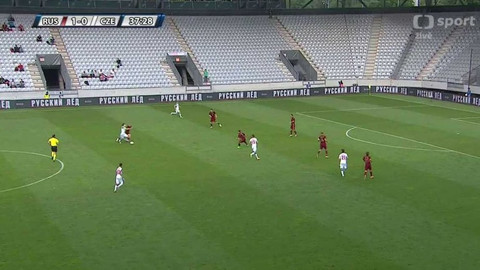 Fotbal - Česko - Rusko