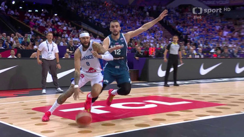 ME v basketbalu mužů 2025 - Francie - Slovinsko