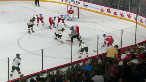 MS v ledním hokeji hráčů do 20 let 2023 Kanada - Česko - Německo