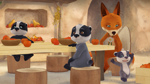 Pan Jezevec a paní Liška - 34/52 Blažejova návštěva