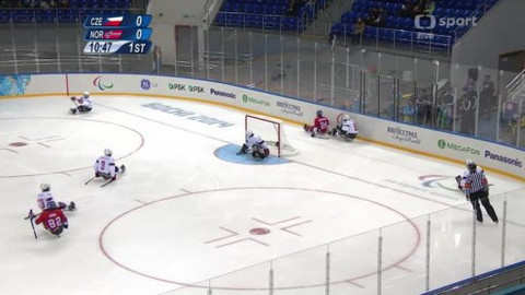 XI. zimní paralympijské hry 2014 Soči - Sledge hokej: Česko - Norsko