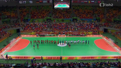 XXXI. letní olympijské hry 2016 Rio de Janeiro - Házená: Rusko - Angola (ženy)