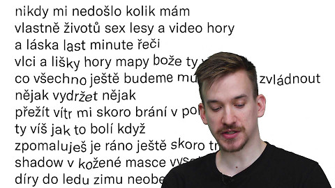 Jedna báseň - Jan Škrob
