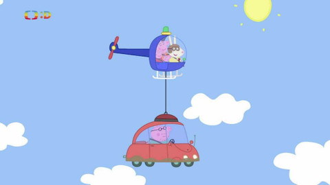 Prasátko Peppa - Vrtulník slečinky Ouškové