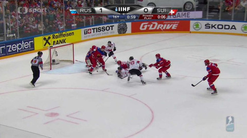 MS v ledním hokeji 2016 Rusko - Rusko - Švýcarsko