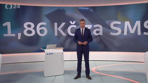 90’ ČT24 - Ceny volání a sms do zahraničí