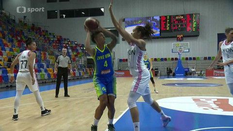 Evropská liga v basketbalu - LDLC ASVEL Féminin - ZVVZ USK Praha