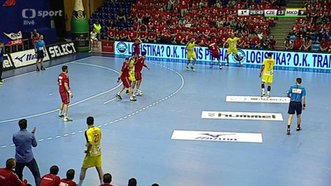 Házená - Česko - Makedonie