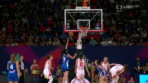 Mistrovství Evropy v basketbalu žen 2023 - Česko - Izrael