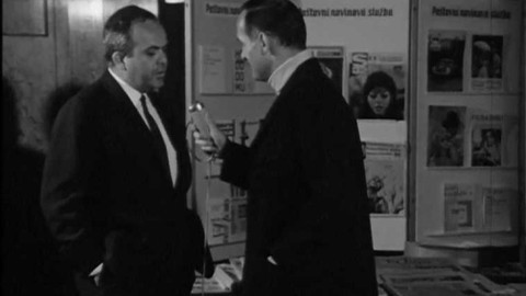 Příloha Televizních novin - Sjezd novinářů, A.J. Liehm