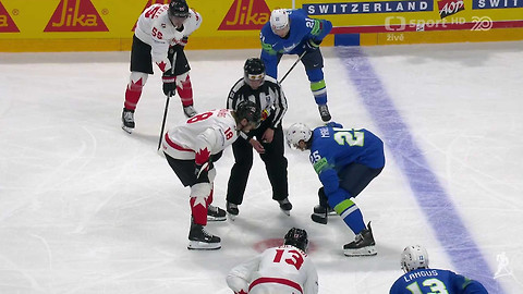 MS v ledním hokeji mužů 2026 Švýcarsko - Kanada - Slovinsko