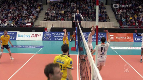 Liga mistrů ve volejbalu - VK Karlovarsko - Azimut Modena