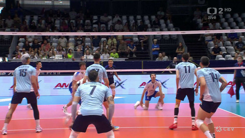 Zlatá evropská volejbalová liga - Izrael - Řecko