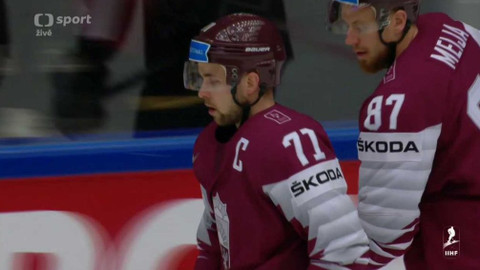 MS v ledním hokeji 2018 Dánsko - Rusko - Švédsko