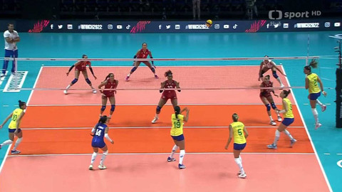 MS ve volejbalu žen 2022 Nizozemsko, Polsko - Brazílie - Portoriko