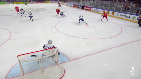 MS v ledním hokeji 2018 Dánsko - Rusko - Francie