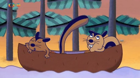 Pojďme za zvířátky - Příběh o kánoi Alfa a Charlieho