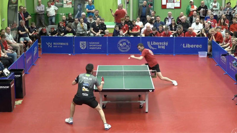 Extraliga stolního tenisu - SKST Liberec – HB Ostrov Havlíčkův Brod