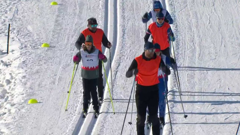 Olympiáda dětí a mládeže - Běžecké lyžování zrakově postižených