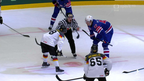 MS v ledním hokeji mužů 2025 Švédsko, Dánsko - USA - Německo