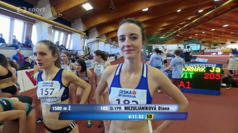 Atletika - Halové M ČR 2017 Praha