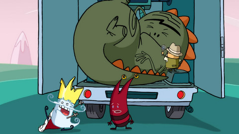 Brambory a draci - 33/78 Léta žár a drak je ospalý