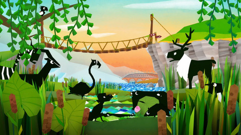 Zvířátka v zoo - 45/78 Závod v běhu