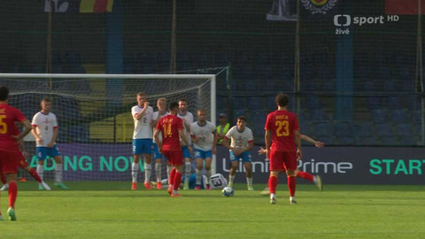 Fotbal - Černá Hora - Česko