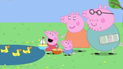 Prasátko Peppa - Pouštění lodiček